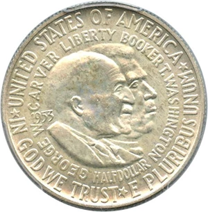 image for: 1953-D Wash-Carver 50c PCGS MS65