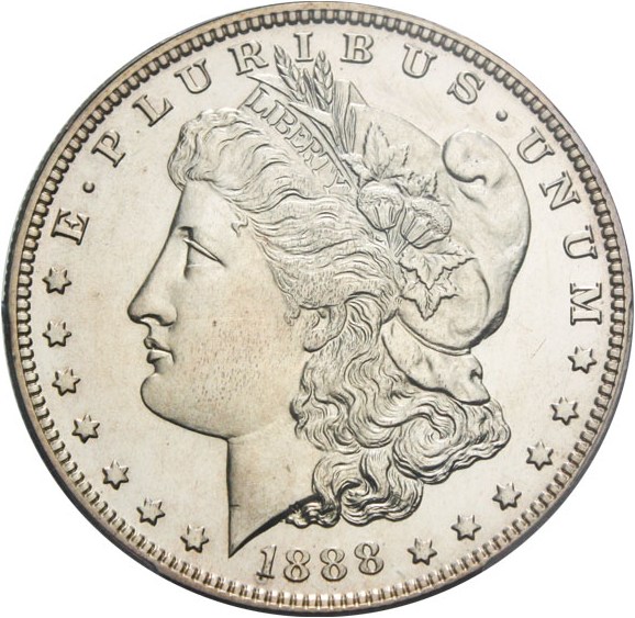 image for: 1888 $1 PCGS Proof 64 Cameo