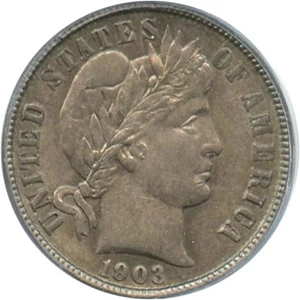 image for: 1903-O 10c PCGS/CAC AU58 OGH - New Orleans Mint
