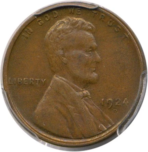 image for: 1924-D 1c PCGS XF45