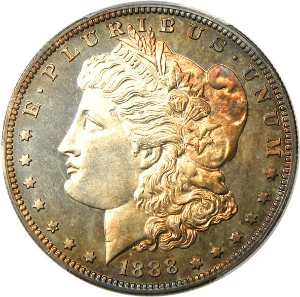 image for: 1888 $1 PCGS/CAC Proof 65
