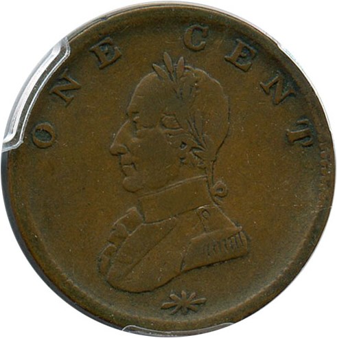 image for: Doubled Head Washington Cent PCGS VF25