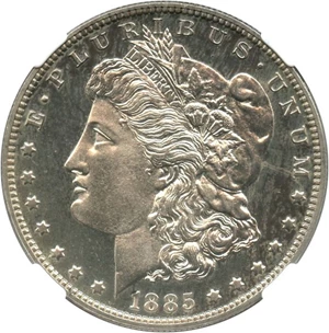 image for: 1885 $1 NGC Proof 65+