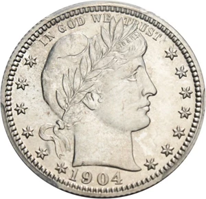 image for: 1904 25c PCGS Proof 65 - No Reserve!