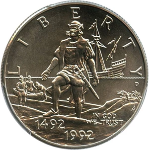 image for: 1992-D Columbus 50c PCGS MS69 - Unreserved Lot!