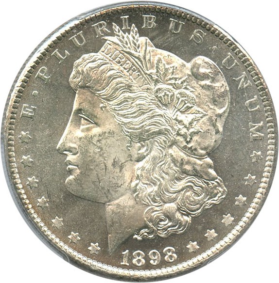 image for: 1898-O $1 PCGS MS63 PL