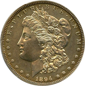 image for: 1894 $1 PCGS Secure Proof 61