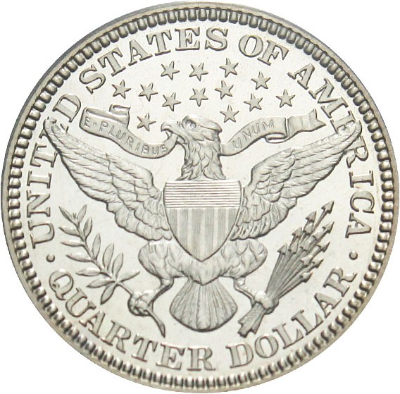 image for: 1909 25c PCGS Secure Proof 67 Cameo