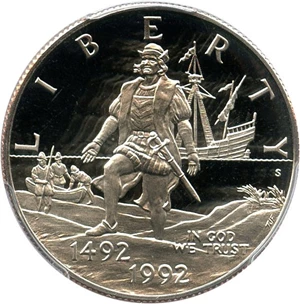 image for: 1992-S Columbus 50c PCGS Proof 69 DCAM - No Reserve!