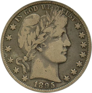 image for: 1895-O 50c PCGS F12 - No Reserve!