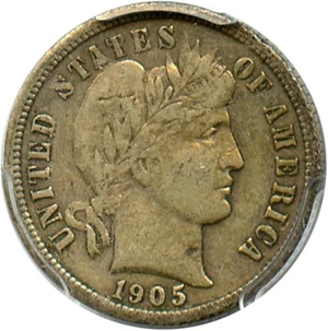 image for: 1905-O 10c PCGS XF40 - No Reserve!