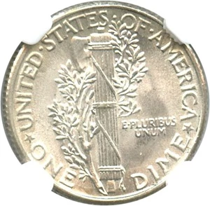 image for: 1929 10c NGC MS65