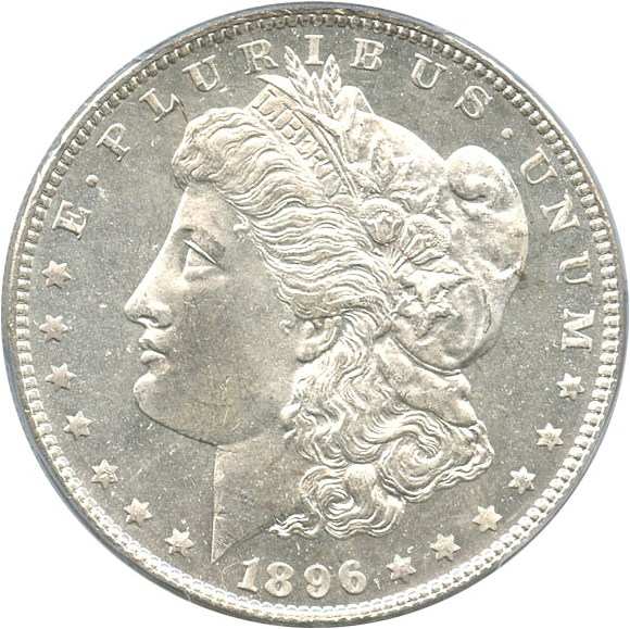 image for: 1896 $1 PCGS MS65 PL