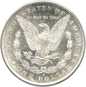 image for: 1891-S $1 PCGS/CAC MS64 PL