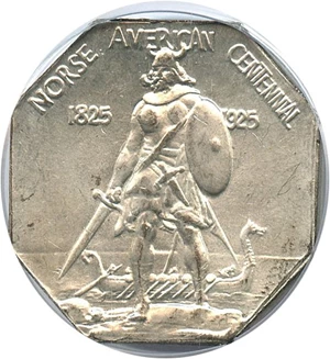 image for: Norse Thick Medal PCGS/CAC MS65