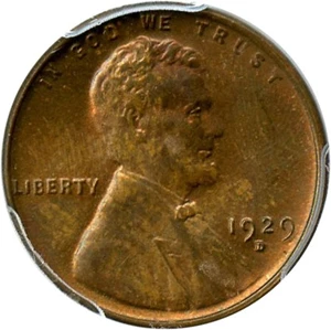 image for: 1929-D 1c PCGS MS63 RB - No Reserve!