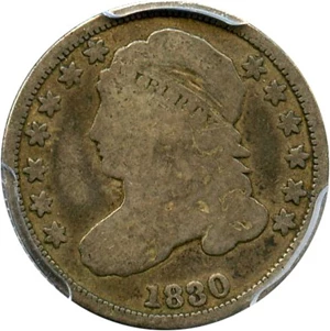 image for: 1830 10c PCGS AG-3 (Medium 10c)
