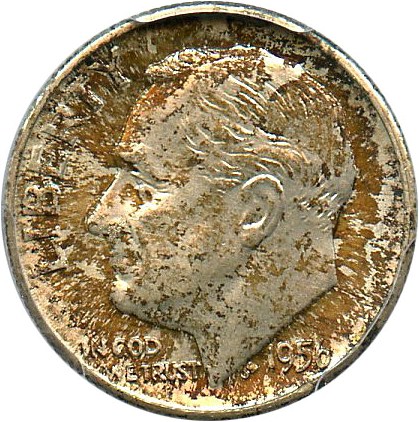 image for: 1956-D 10c PCGS MS65 - No Reserve!