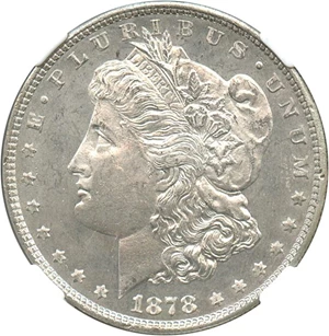image for: 1878 7/8TF $1 NGC MS66 (Strong) - Tied for Finest Known