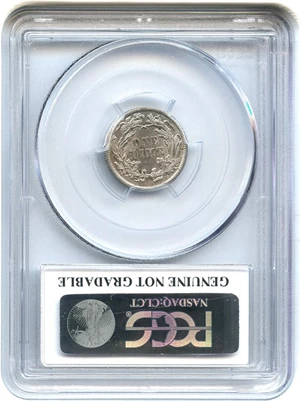 image for: 1883 10c PCGS Genuine, Cleaning AU Details