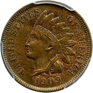 image for: 1909 Indian 1c PCGS MS64 BN