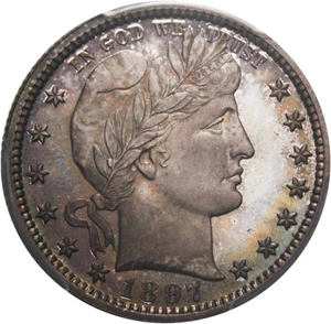 image for: 1897 25c PCGS Proof 66