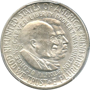 image for: 1953-D Wash-Carver 50c PCGS MS64