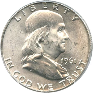 image for: 1961-D 50c PCGS MS64 FBL