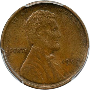 image for: 1909 Lincoln 1c PCGS MS64 BN