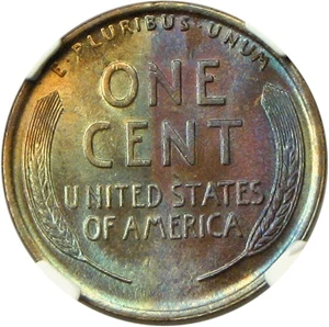 image for: 1910 1c NGC MS64 BN - Beautiful Color