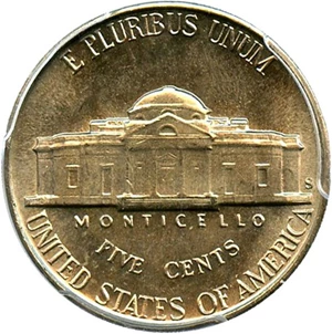 image for: 1951-S 5c PCGS MS66
