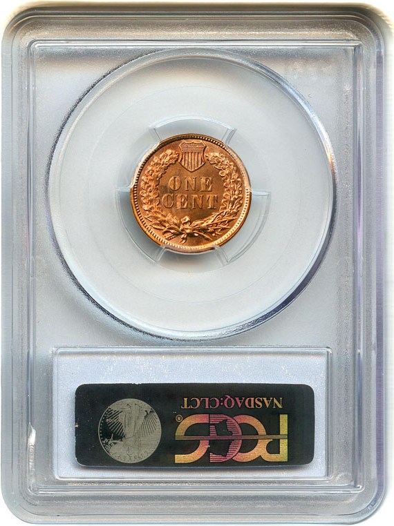 image for: 1886 1c PCGS MS64 RD (Type 1) - No Reserve!