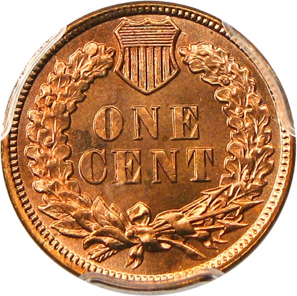 image for: 1886 1c PCGS MS64 RD (Type 1) - No Reserve!