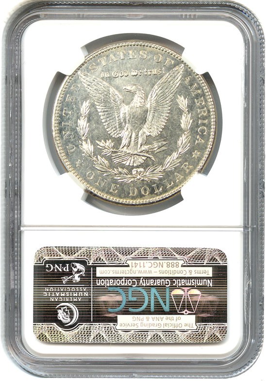 image for: 1902 $1 NGC/CAC MS64 DMPL - Rare DMPL Morgan - the ONLY CAC