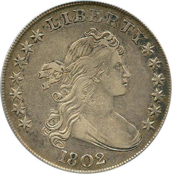 image for: 1802 $1 PCGS/CAC XF40