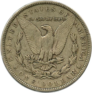 image for: 1901 $1 PCGS XF40 (VAM 15, Doubled Ear) Hot 50 VAM