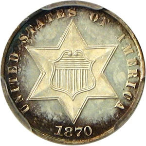 image for: 1870 3cS PCGS Proof 66 CAM