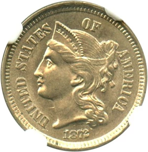 image for: 1872 3cN NGC/CAC MS63