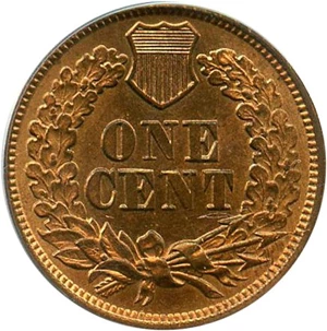 image for: 1864-L 1c PCGS/CAC MS66 RB (L on Ribbon) Exceptional Gem of this Famous Key Date