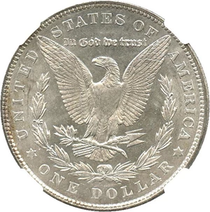 image for: 1900 $1 NGC MS63 (VAM 18, Doubled Die Reverse, Olives) Hot 50 VAM