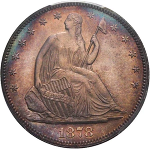 image for: 1878 50c PCGS Proof 64 - No Reserve!