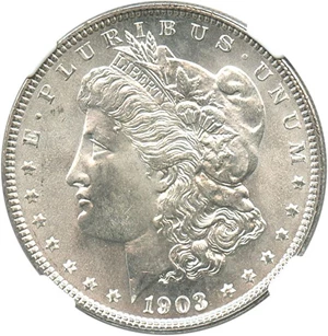 image for: 1903 $1 NGC MS67 - No Reserve!