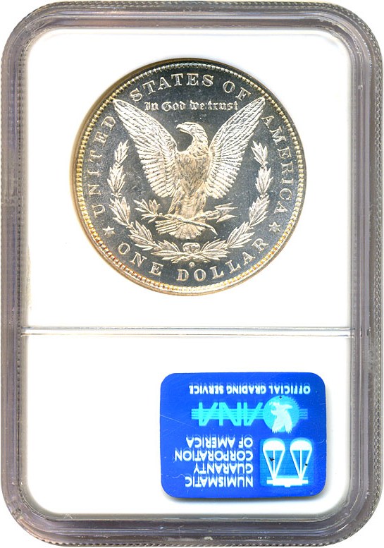 image for: 1880/79-O $1 NGC MS63 DMPL