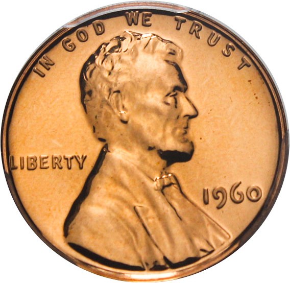image for: 1960 1c PCGS Proof 67 RD (Doubled Die Obverse, Large/Small Date, FS-101, FS-025)