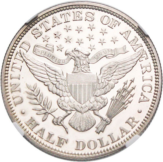 image for: 1898 50c NGC Proof 65 CAM