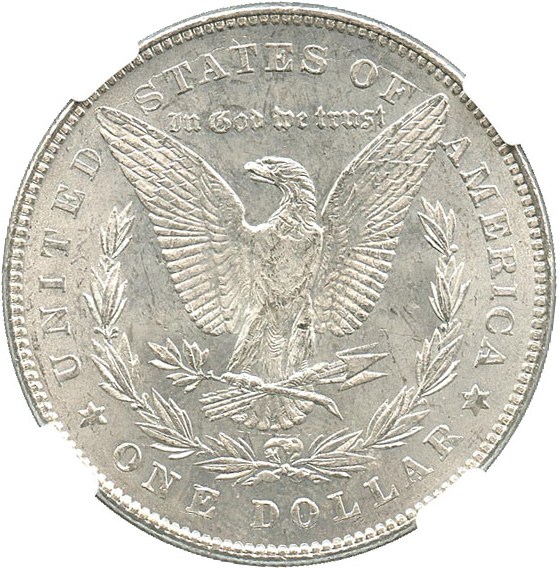 image for: 1878 7/8TF $1 NGC MS62 (VAM-45, 7/0TF) Top 100 VAM