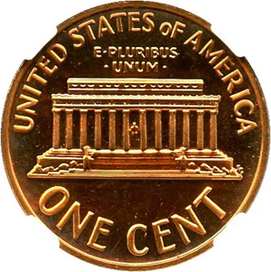 image for: 1970-S 1c NGC Proof 67 RD (Small Date)