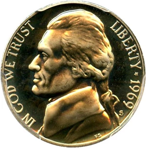 image for: 1969-S 5c PCGS Proof 66 CAM