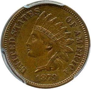 image for: 1879 1c PCGS AU58