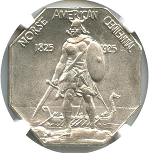 image for: Norse Thick Medal NGC MS65